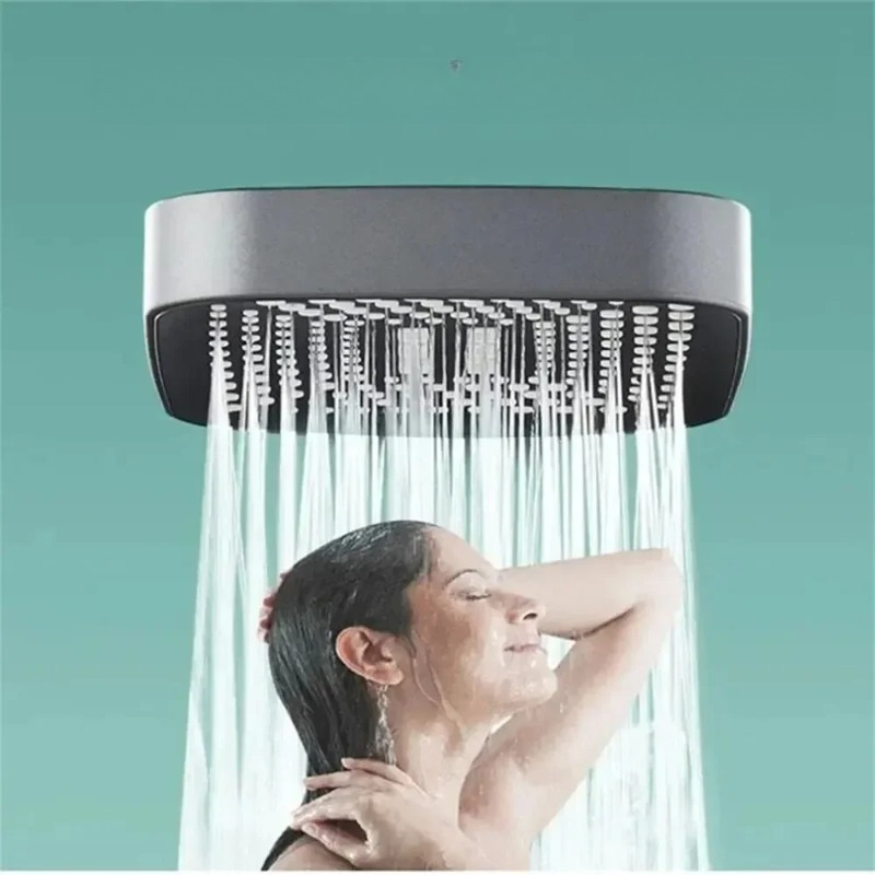 Квадратная ручная душевая лейк – обзор и цена High Pressure Shower Head Handheld