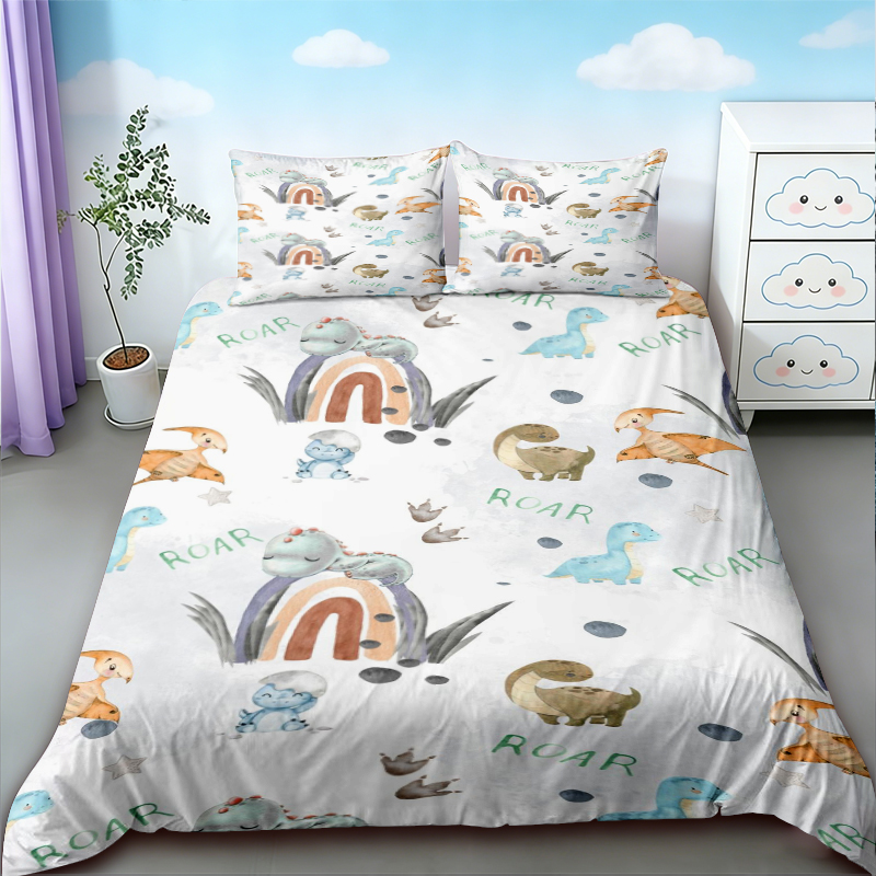 Пододеяльник с милым динозавро – обзор и цена Bedding