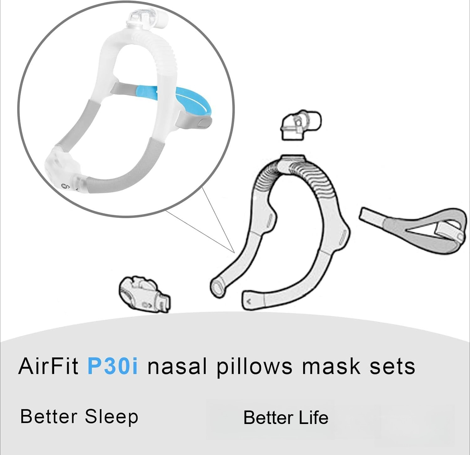 Назальная подушечная маска для – обзор и цена Anti Snore Contour Pillow