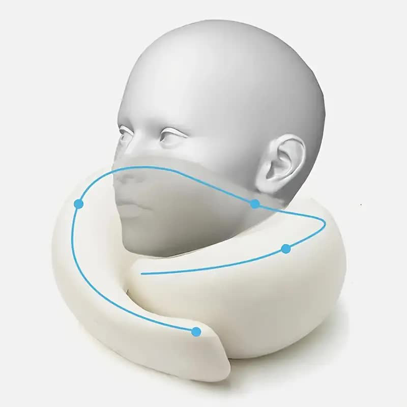 Дорожная подушка для шеи из пе – обзор и цена Anti Snore Contour Pillow