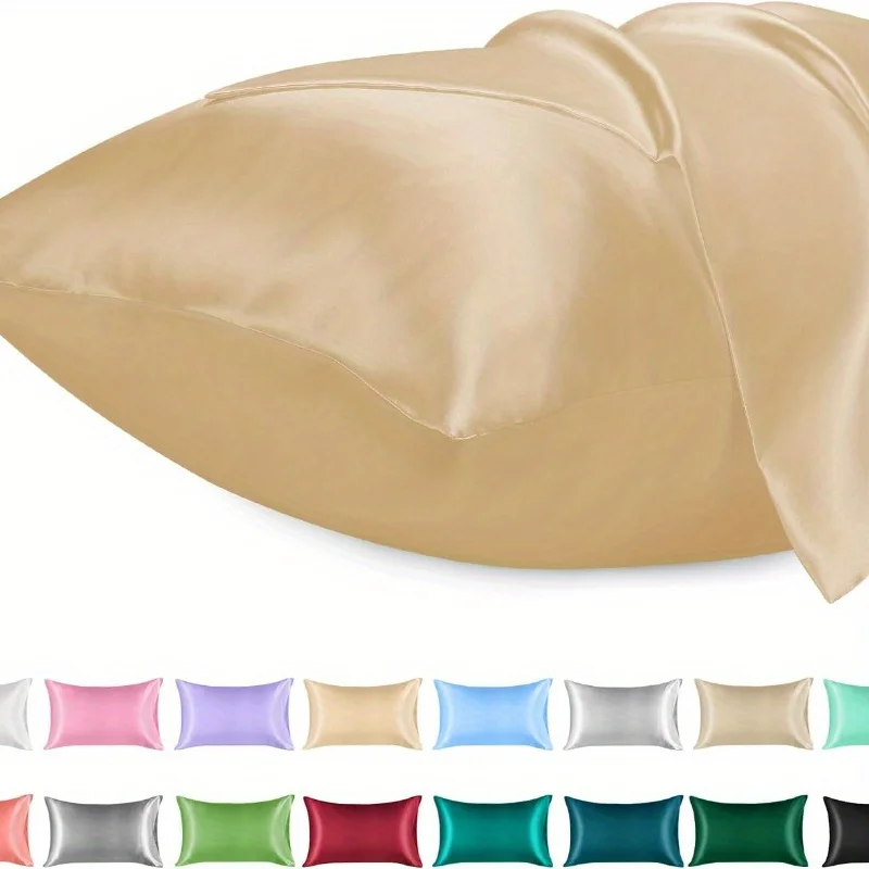 1 шт. атласная наволочка для в – обзор и цена Satin Silk Pillowcase Hair Skin
