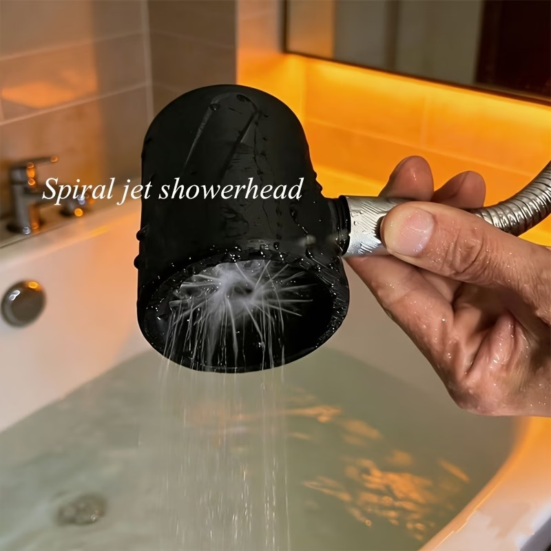 Новая дизайнерская круглая душ – обзор и цена High Pressure Shower Head Handheld