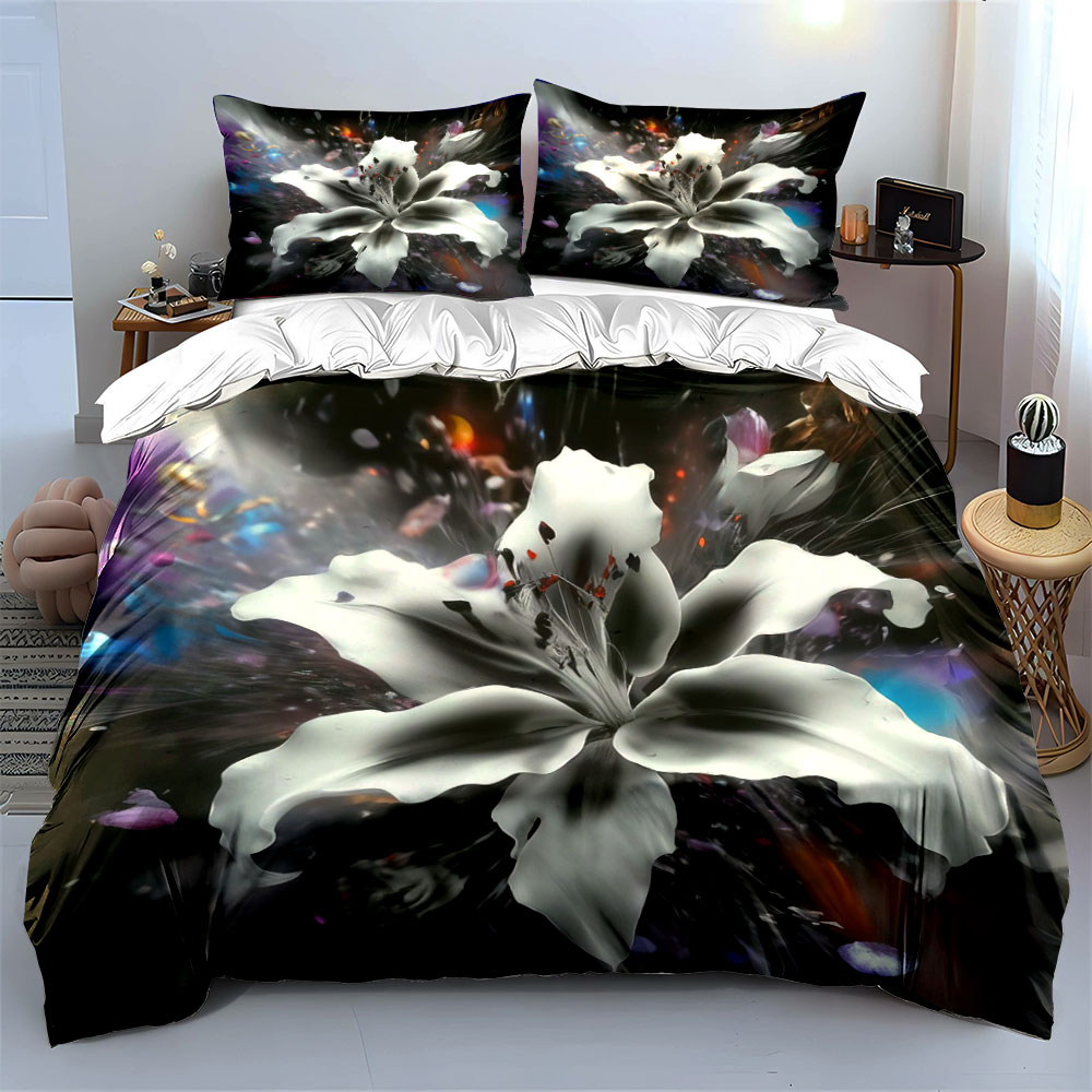 Комплект постельного белья с а – обзор и цена Aesthetic Floral Duvet Cover