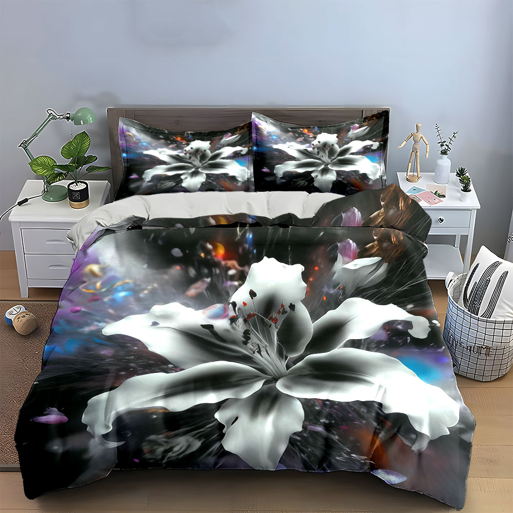 Комплект постельного белья с а – обзор и цена Aesthetic Floral Duvet Cover
