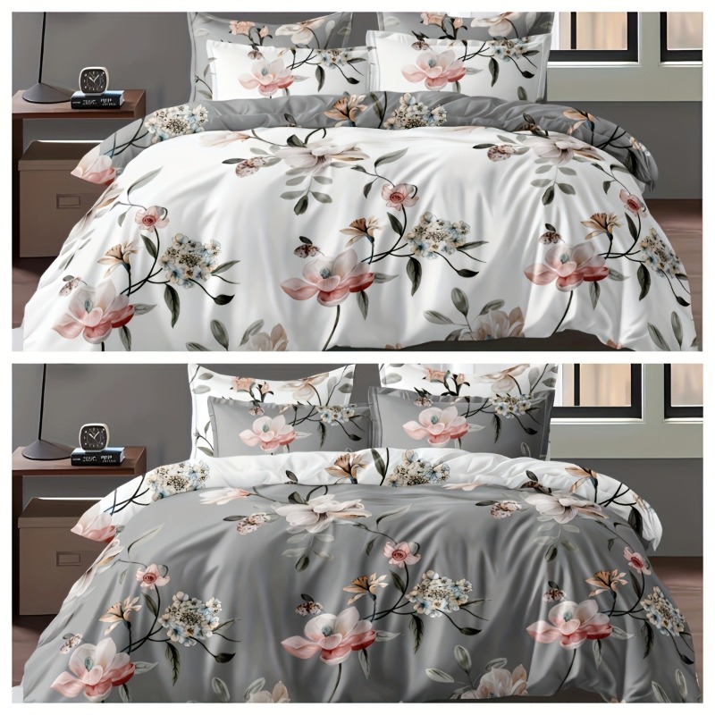 Комплект постельного белья из  – обзор и цена Aesthetic Floral Duvet Cover