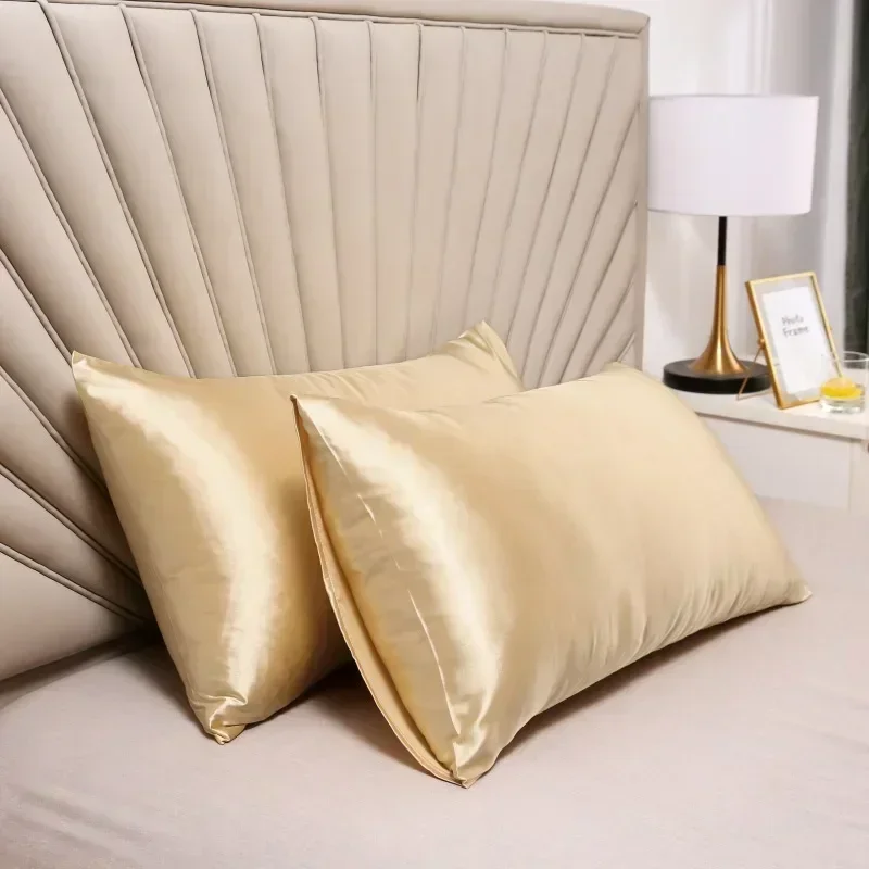 100% шелковая наволочка, шелко – обзор и цена Satin Silk Pillowcase Hair Skin