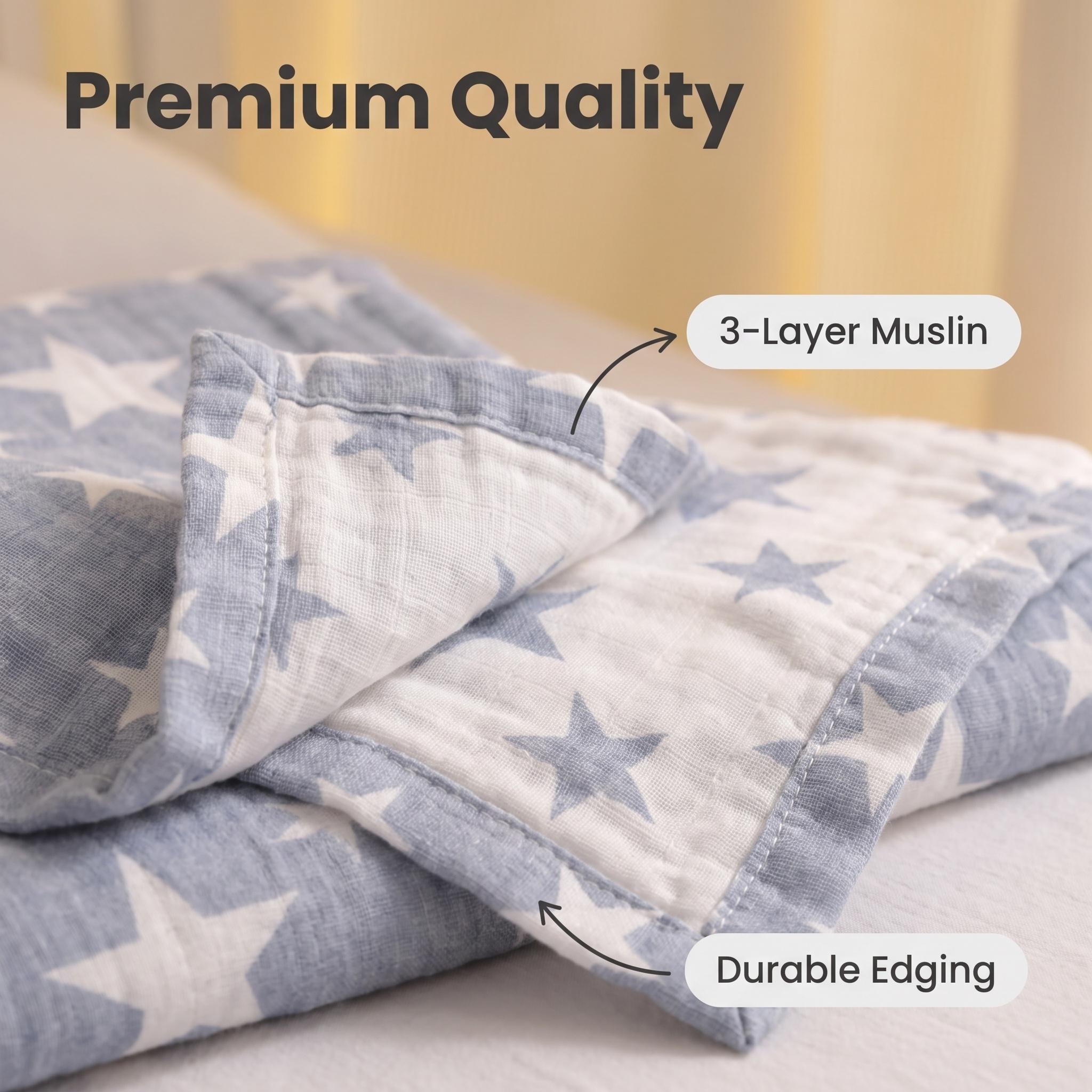 Трехслойное хлопковое муслинов – обзор и цена Muslin Cotton Bedspread