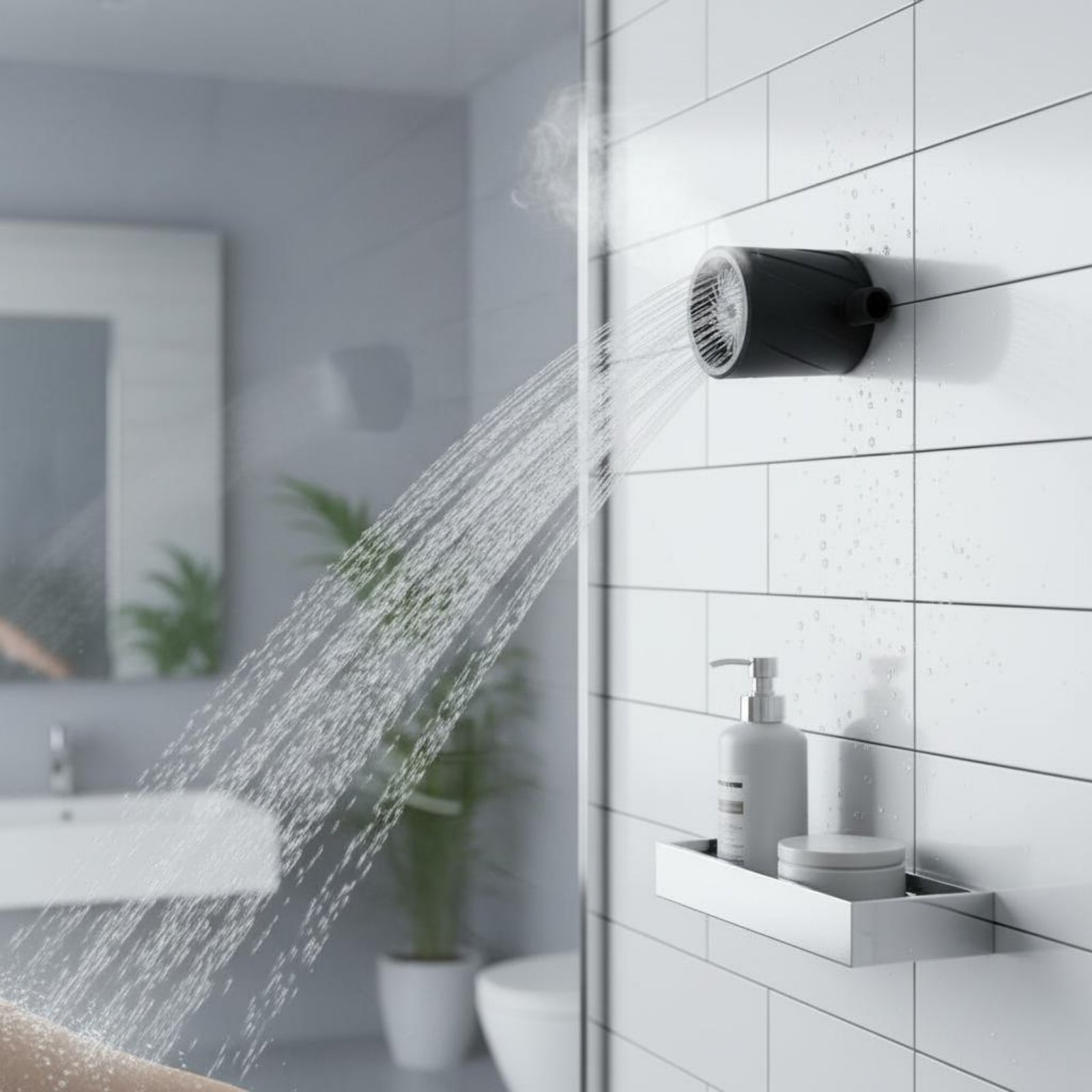 Ручная душевая лейка с улучшен – обзор и цена High Pressure Shower Head Handheld