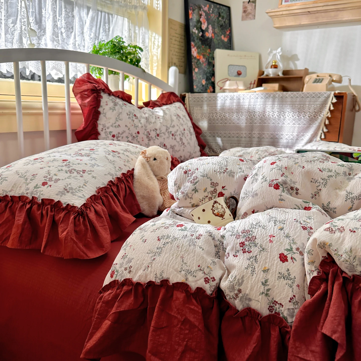 Комплект постельного белья в в – обзор и цена Aesthetic Floral Duvet Cover