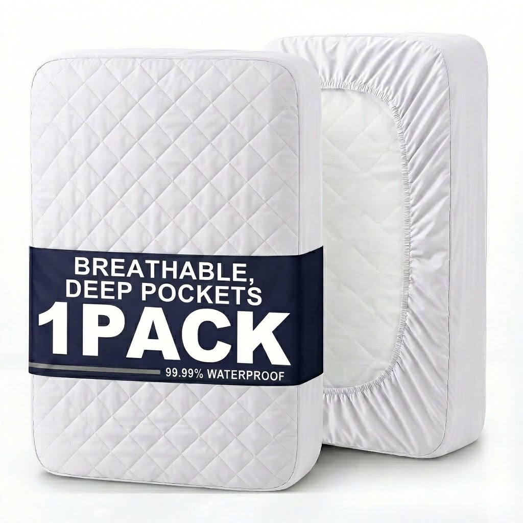 1 шт. Современная мягкая дышащ – обзор и цена Waterproof Mattress Protector Breathable