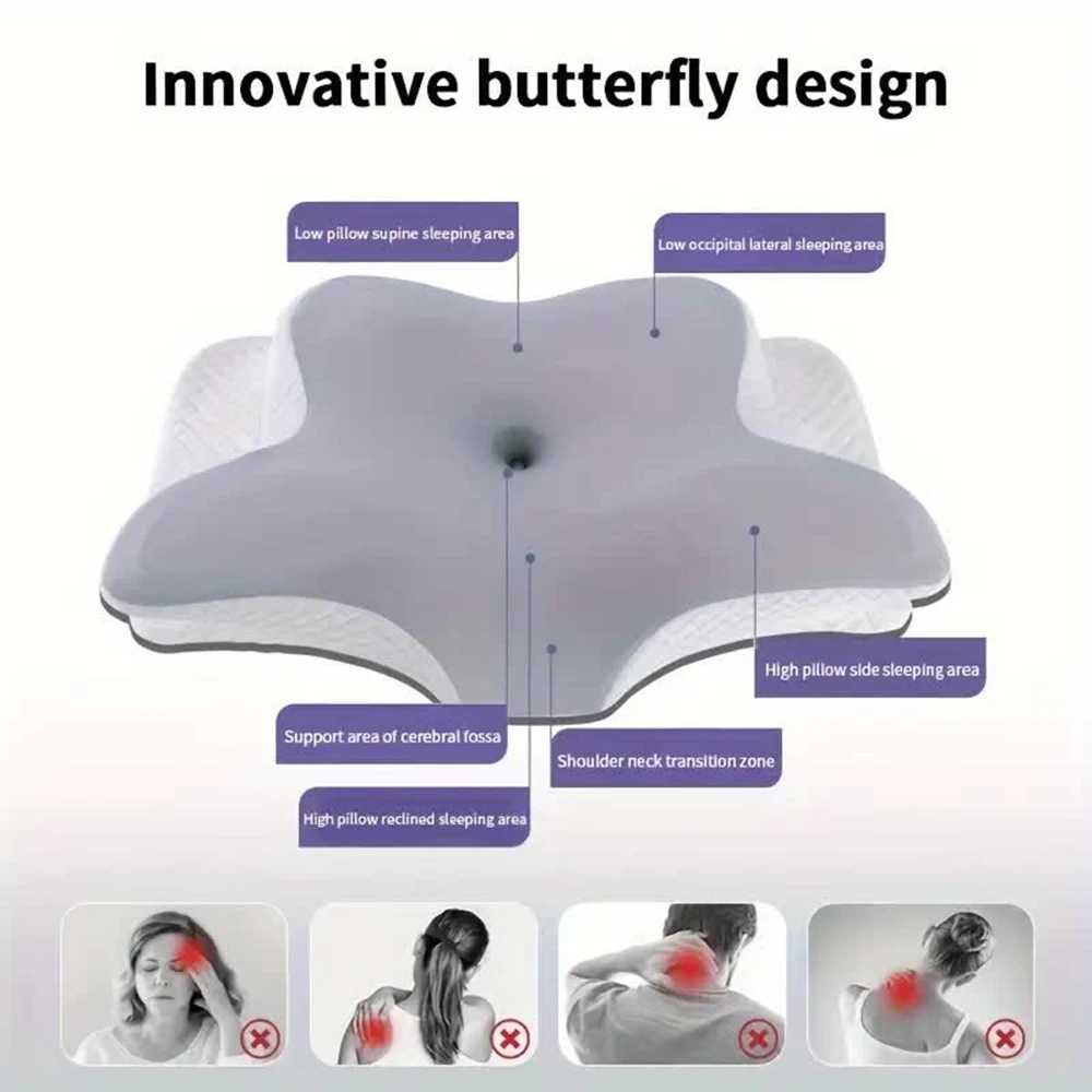Подушки из пены с эффектом пам – обзор и цена Memory Foam Orthopedic Pillow Neck Pain