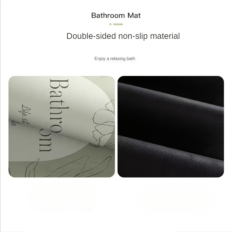 Квадратный входной коврик из д – обзор и цена Quick Dry Diatomite Bath Mat