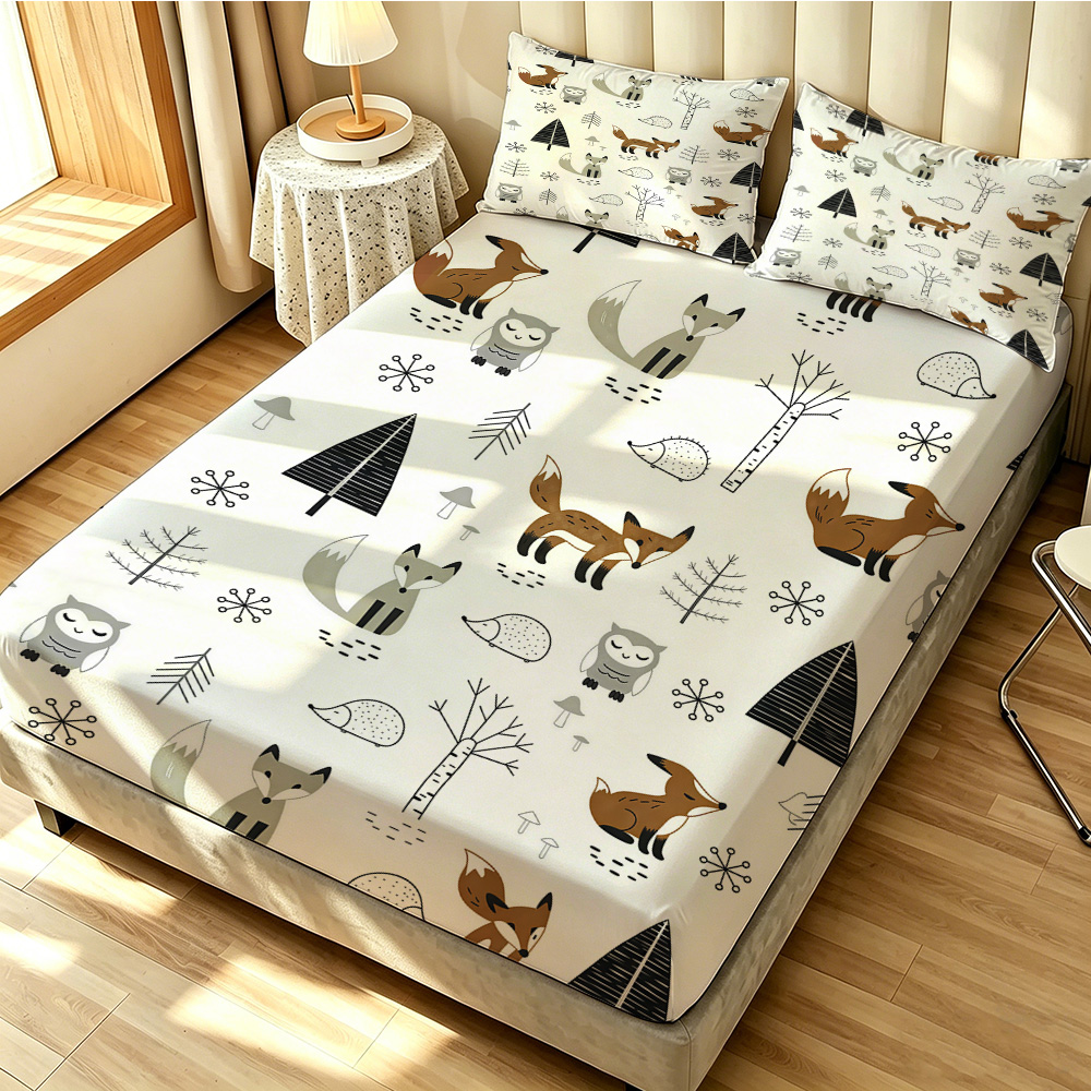 Комплект из 3 предметов: прост – обзор и цена Fitted Bed Sheets Deep Pocket