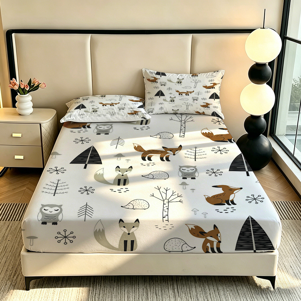 Комплект из 3 предметов: прост – обзор и цена Fitted Bed Sheets Deep Pocket