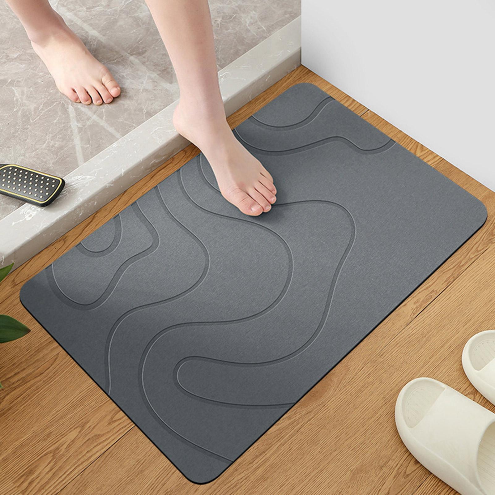 Быстросохнущий каменный коврик – обзор и цена Quick Dry Diatomite Bath Mat
