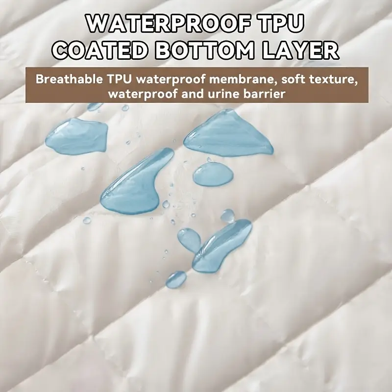 Водонепроницаемый наматрасник, – обзор и цена Waterproof Mattress Protector Breathable