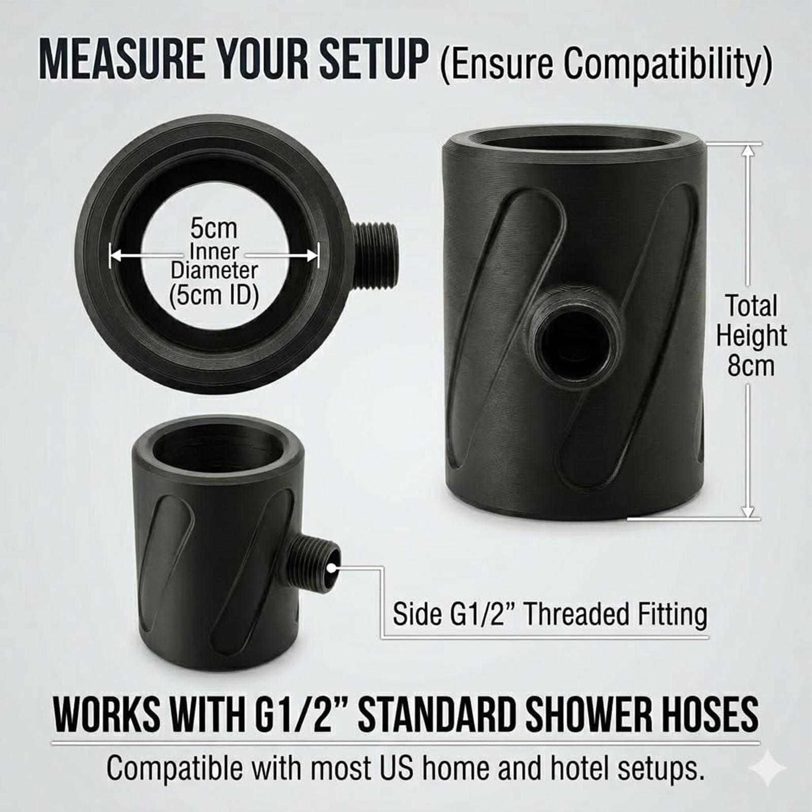 Ручная душевая лейка высокого  – обзор и цена High Pressure Shower Head Handheld