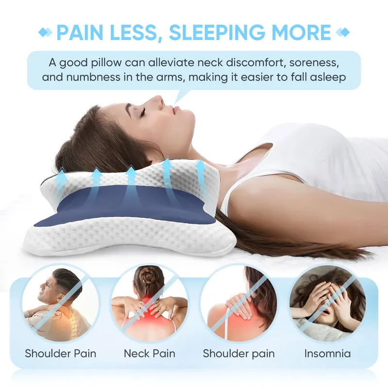 Ортопедическая подушка из пены – обзор и цена Memory Foam Orthopedic Pillow Neck Pain