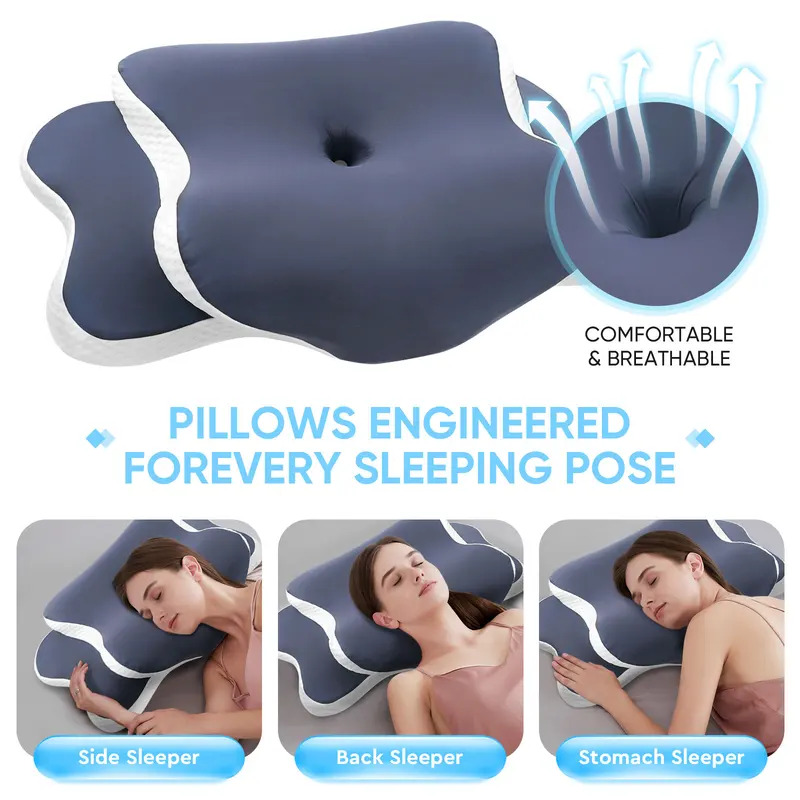 Ортопедическая подушка из пены – обзор и цена Memory Foam Orthopedic Pillow Neck Pain