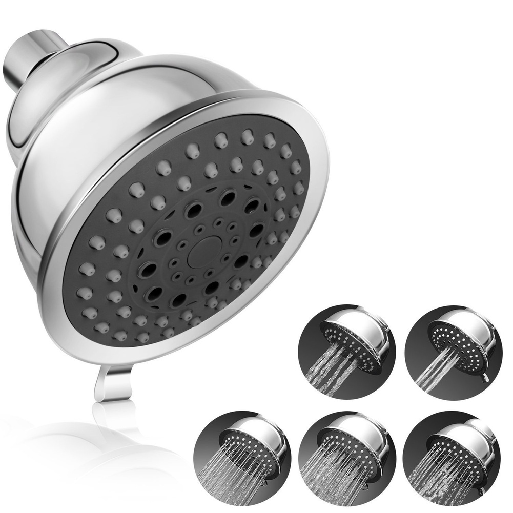 1 шт. Ручная душевая лейка для – обзор и цена High Pressure Shower Head Handheld