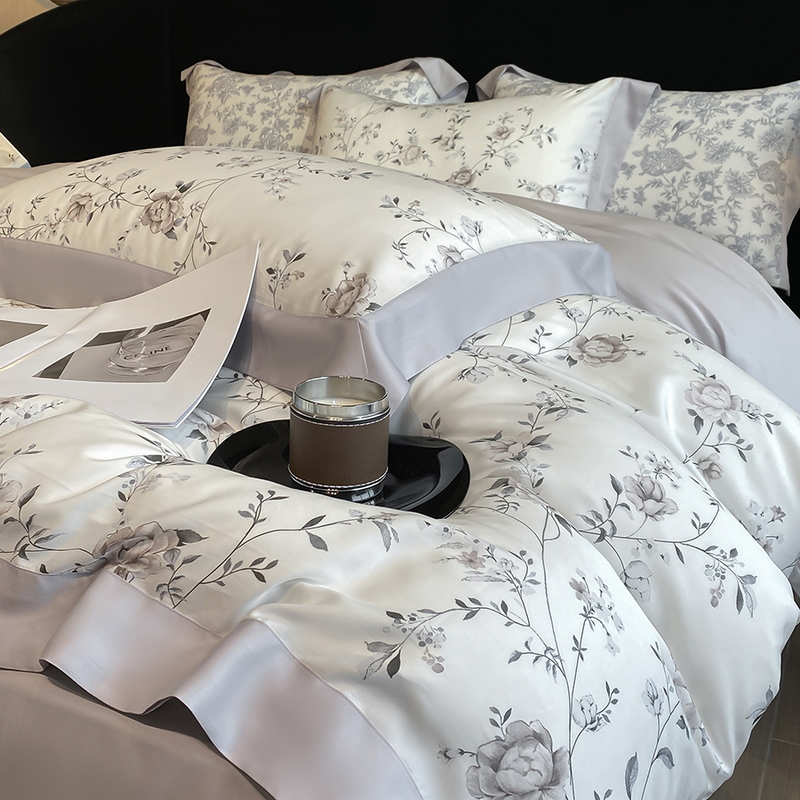 Роскошный комплект постельного – обзор и цена Aesthetic Floral Duvet Cover