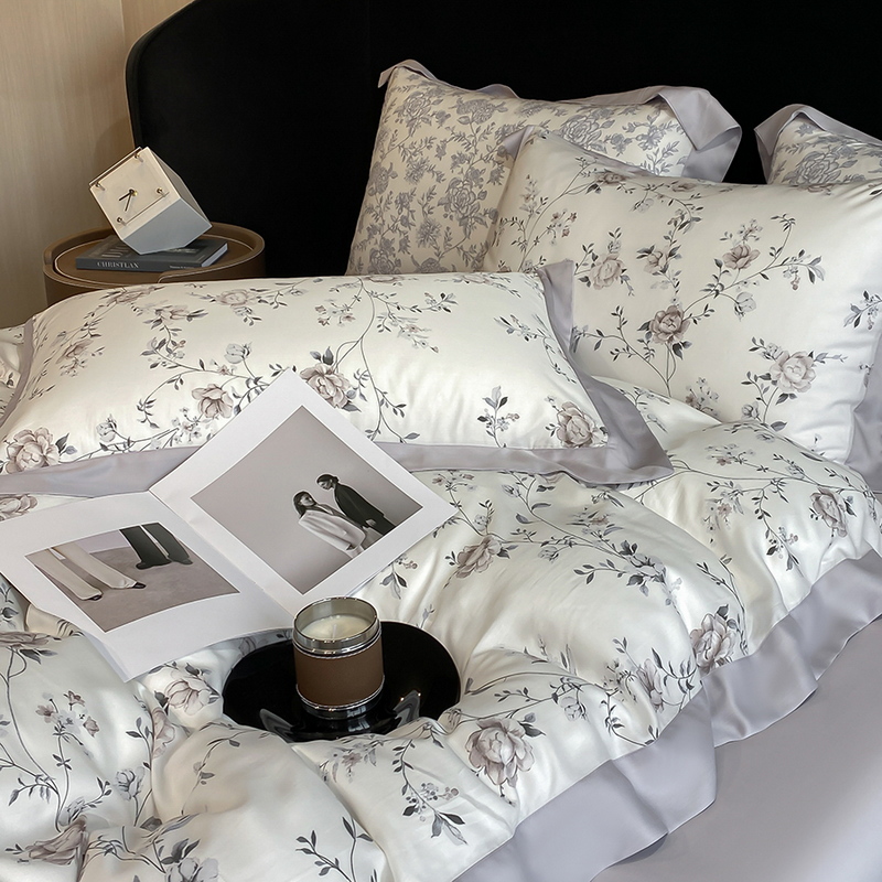 Роскошный комплект постельного – обзор и цена Aesthetic Floral Duvet Cover