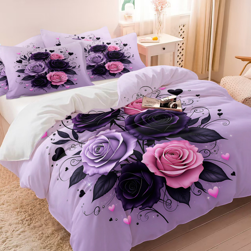 Комплект постельного белья с п – обзор и цена Aesthetic Floral Duvet Cover