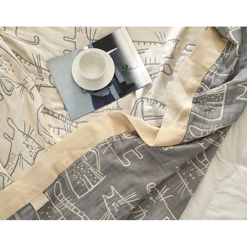 Муслиновое одеяло WASART из чи – обзор и цена Muslin Cotton Bedspread