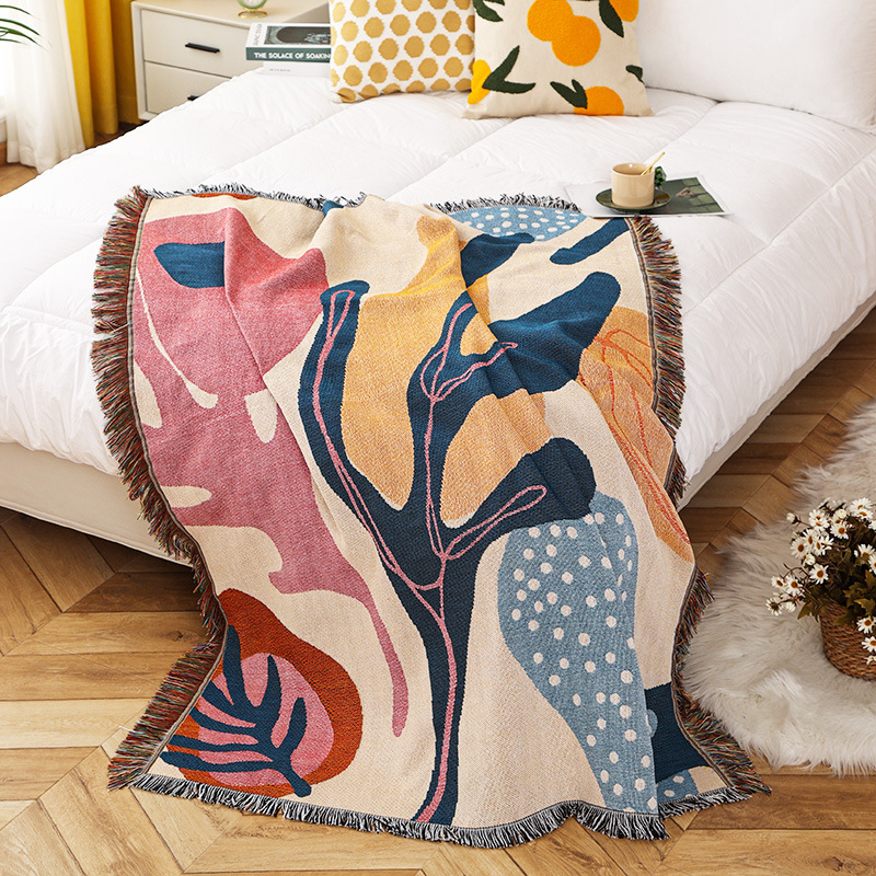 Текстильный город Ins Alice Ра – обзор и цена Boho Throw Blanket Fringe