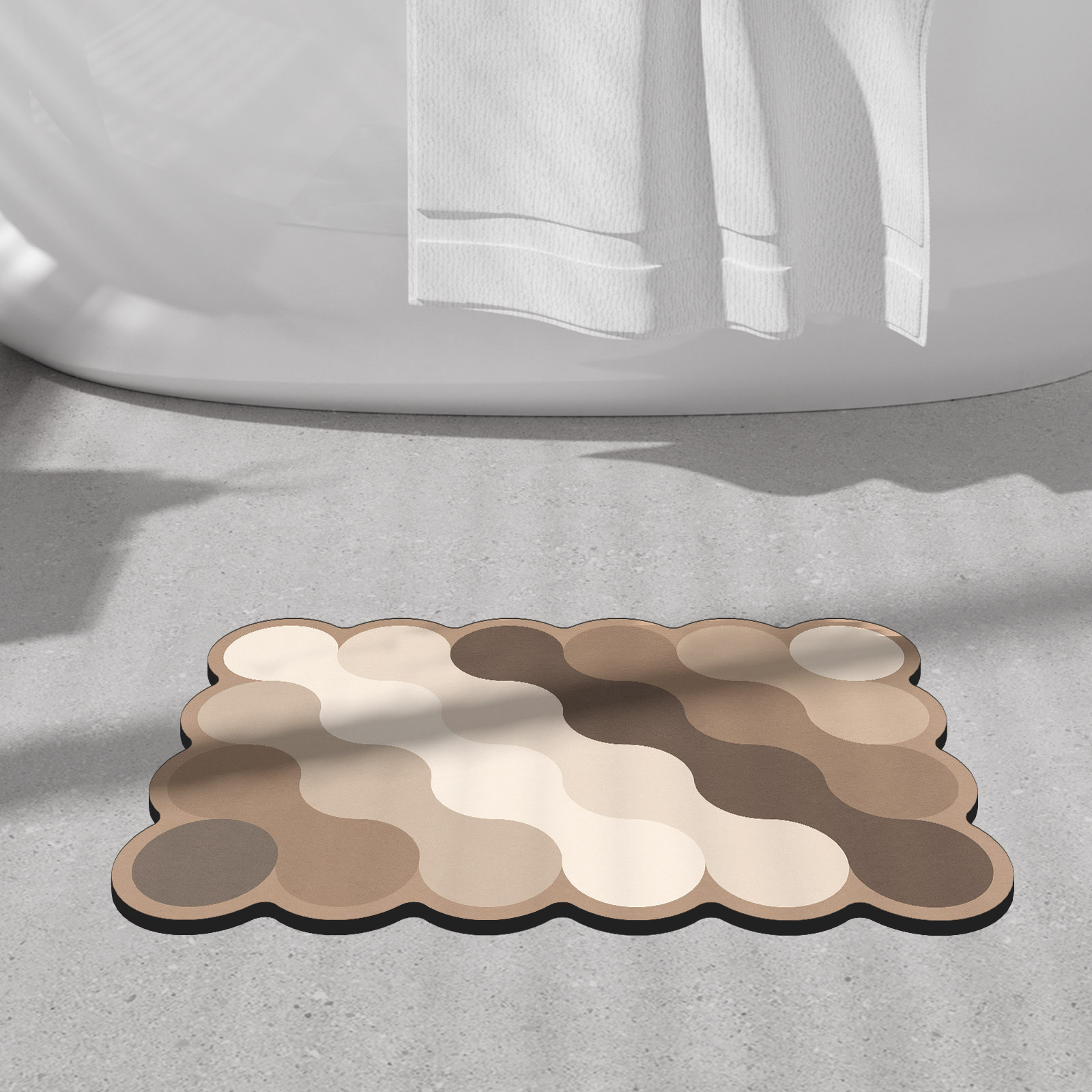Роскошный диатомитовый коврик  – обзор и цена Quick Dry Diatomite Bath Mat