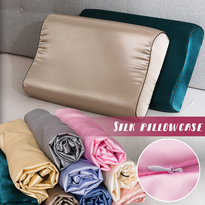 Латексная наволочка из искусст – обзор и цена Satin Silk Pillowcase Hair Skin