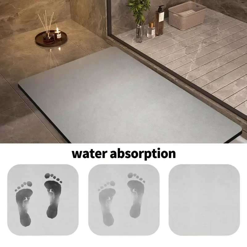 Коврик для ванной VIKAMA из ди – обзор и цена Quick Dry Diatomite Bath Mat
