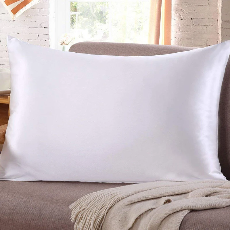 Новая шелковая атласная наволо – обзор и цена Satin Silk Pillowcase Hair Skin