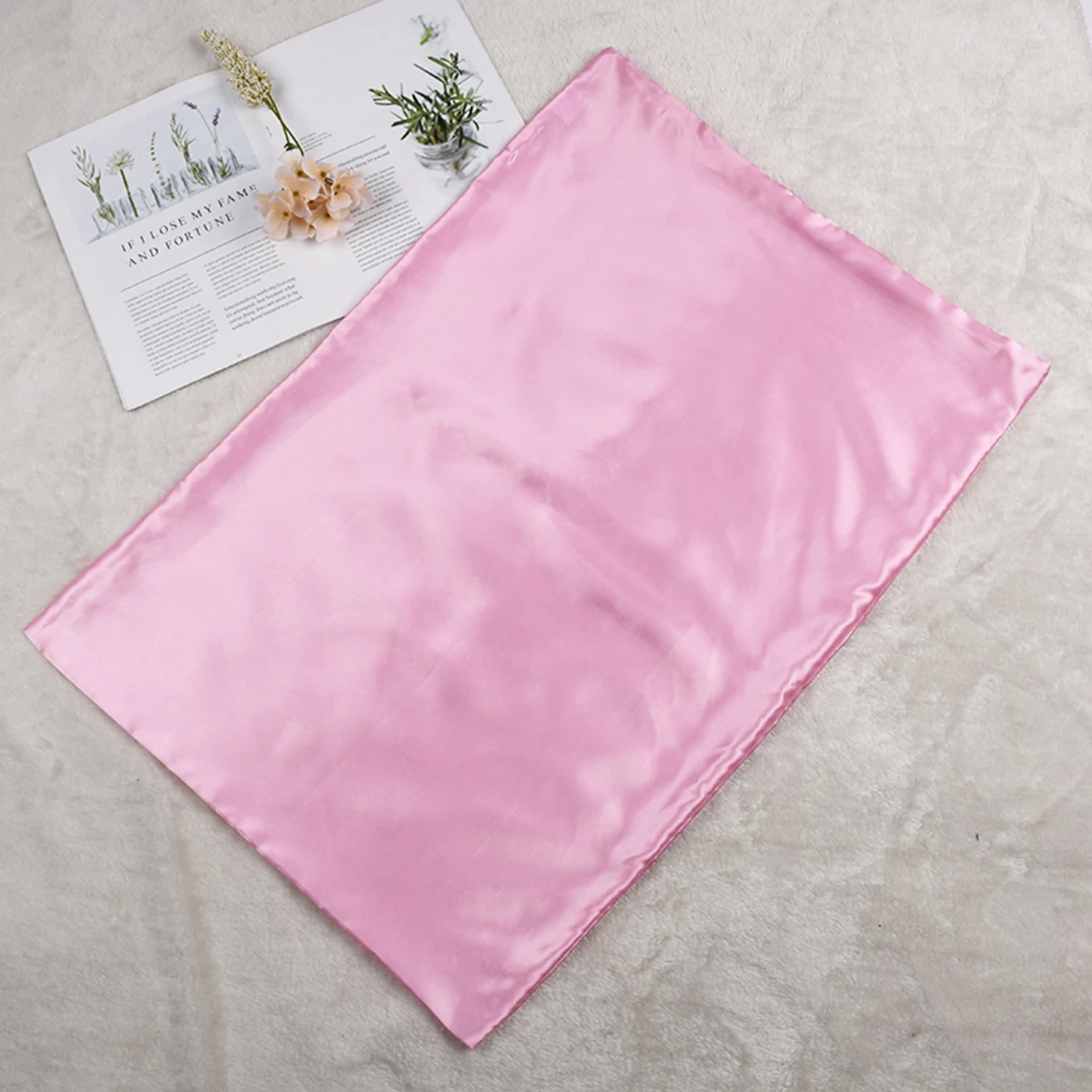 Новая шелковая атласная наволо – обзор и цена Satin Silk Pillowcase Hair Skin