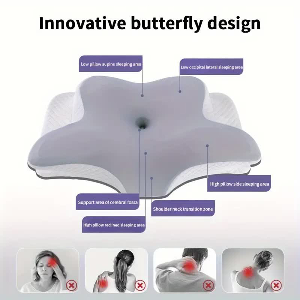 Подушки из пены с эффектом пам – обзор и цена Anti Snore Contour Pillow